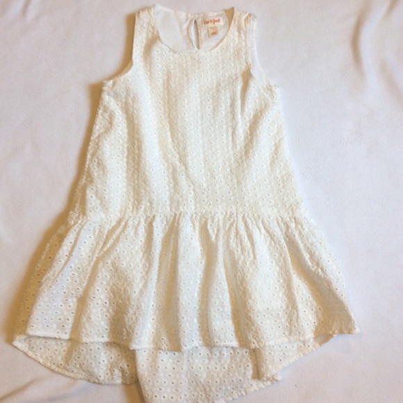 Cat & Jack Other - Cat & Jack eyelet lace drop waist dress*